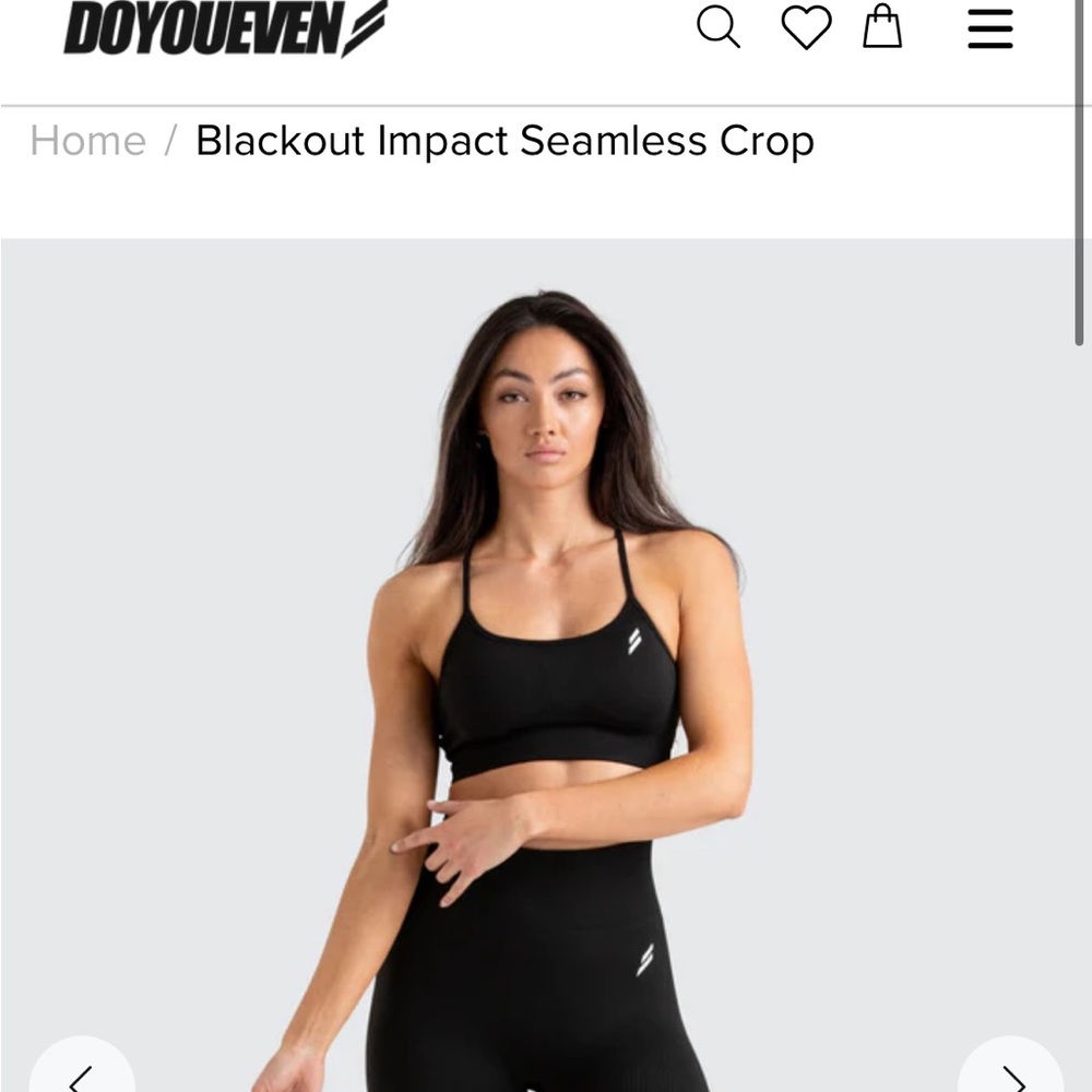 DOYOUEVEN impact seamless Sports bra